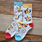 Cotton Mimikyu Inspired Socks