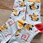 Cotton Mimikyu Inspired Socks