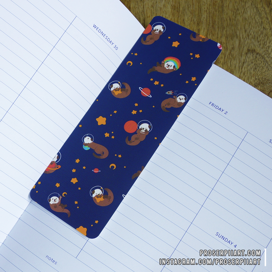 Otter Space Bookmark