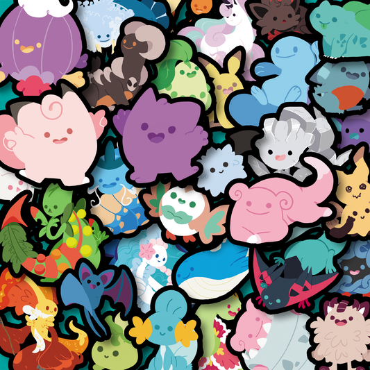 Ditto Mystery Sticker Packs!
