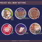 Project Hail Mary Badges Buttons // 38 mm / 1.5 inch