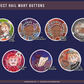 Project Hail Mary Badges Buttons // 38 mm / 1.5 inch
