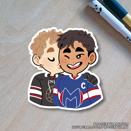 Heated Rivarly Shane & Ilya Stickers