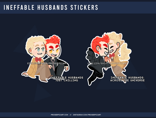 Ineffable Husbands stickers!