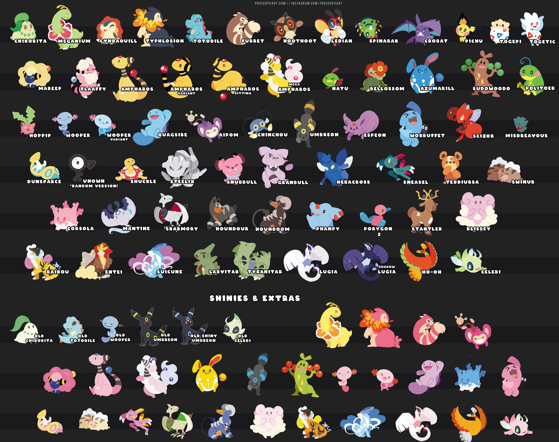 Pokemon Pick Your Own Sticker Pack – proserpiiart