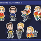 Kingdom Come Deliverance 2 Hans and Henry stickers!