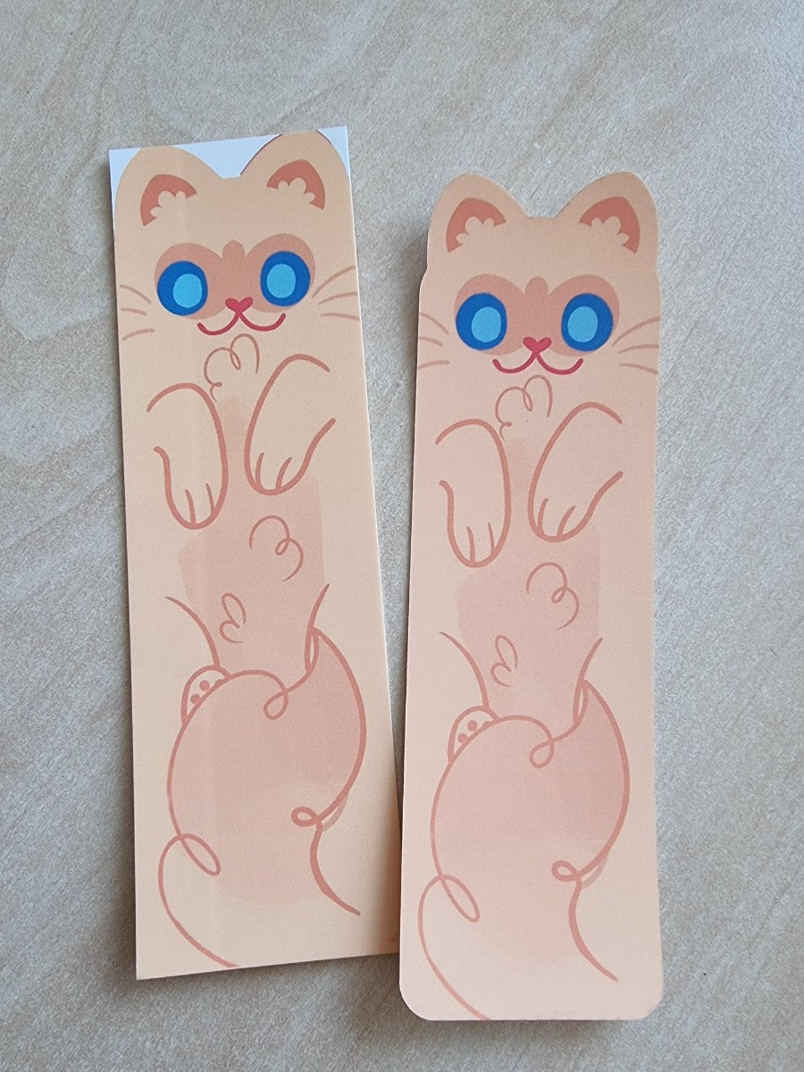 Cat-Shaped Bookmarks!