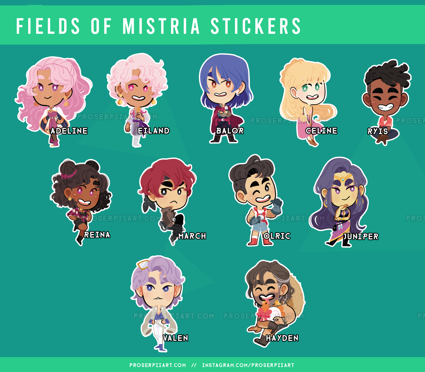 Fields of Mistria  Stickers