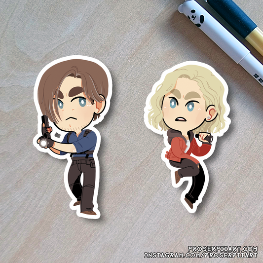 Resident Evil Requiem Stickers