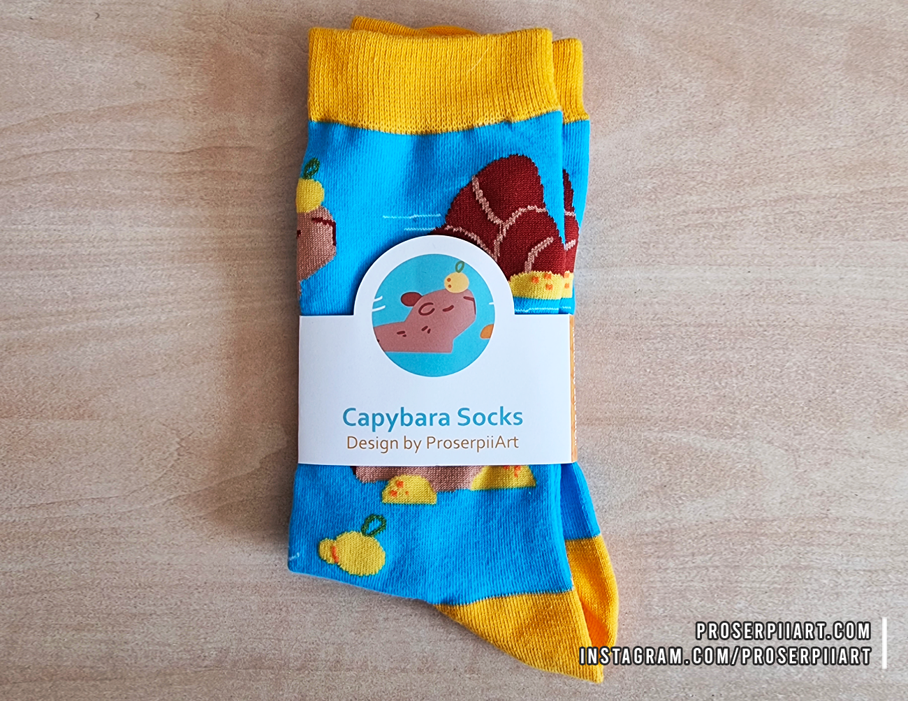 Cotton Capybara Socks