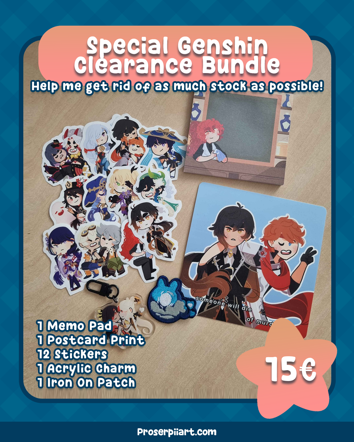 Clearance Pack - Genshin Impact