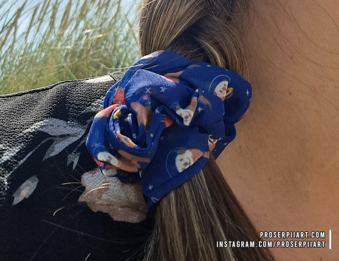 Otter Space B-Grade Scrunchie