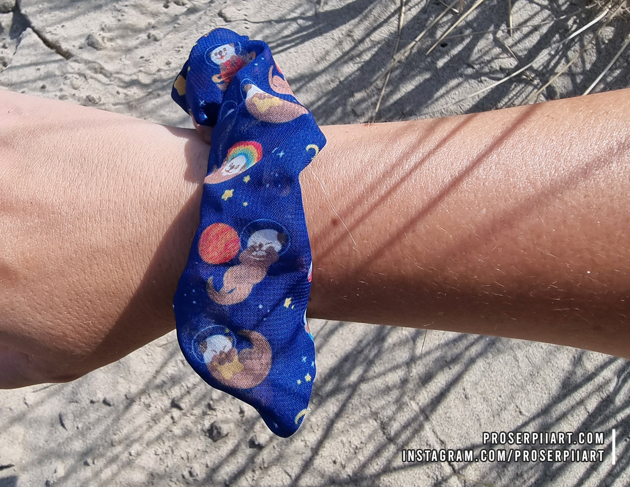 Otter Space B-Grade Scrunchie