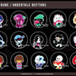 Deltarune / Undertale Buttons