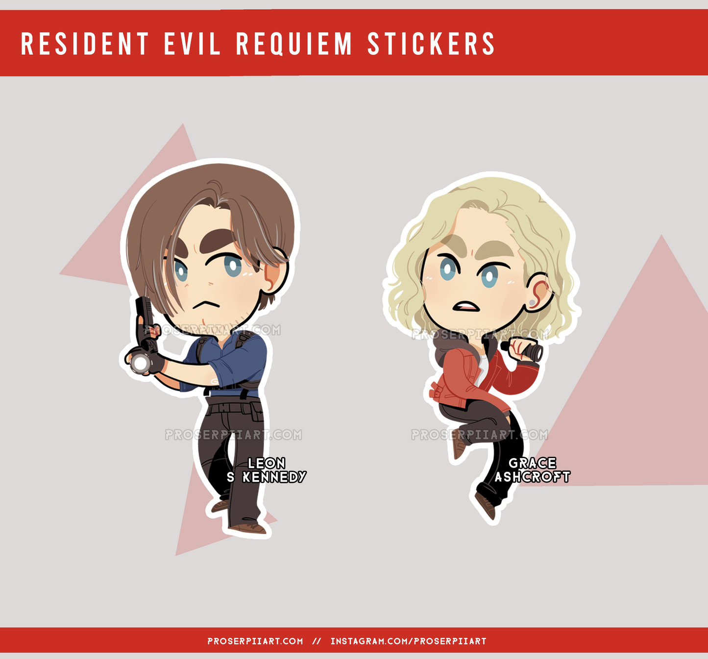 Resident Evil Requiem Stickers