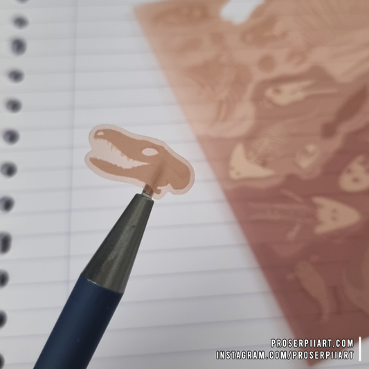 Fossils Transparent Sticker Sheets