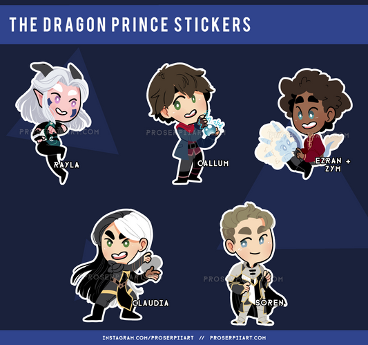 Dragon Prince Stickers