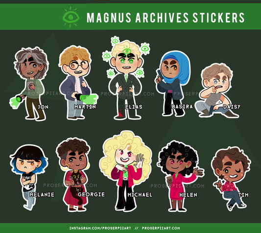 Magnus Archives Stickers