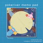 Pokemon Biomes: River Memo Pad