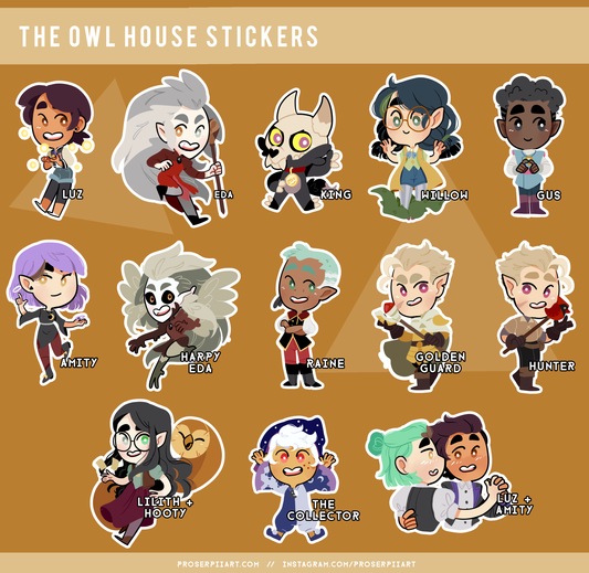 The Owl House Stickers