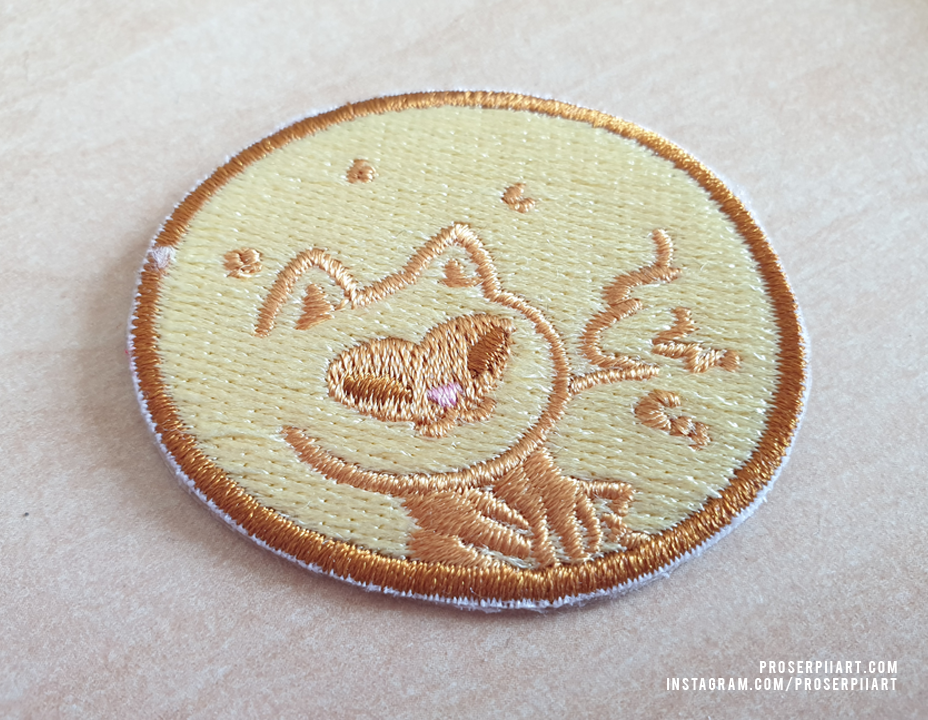 Poes Iron-On Patch