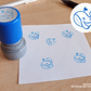 Whale Self-Inking Stamps