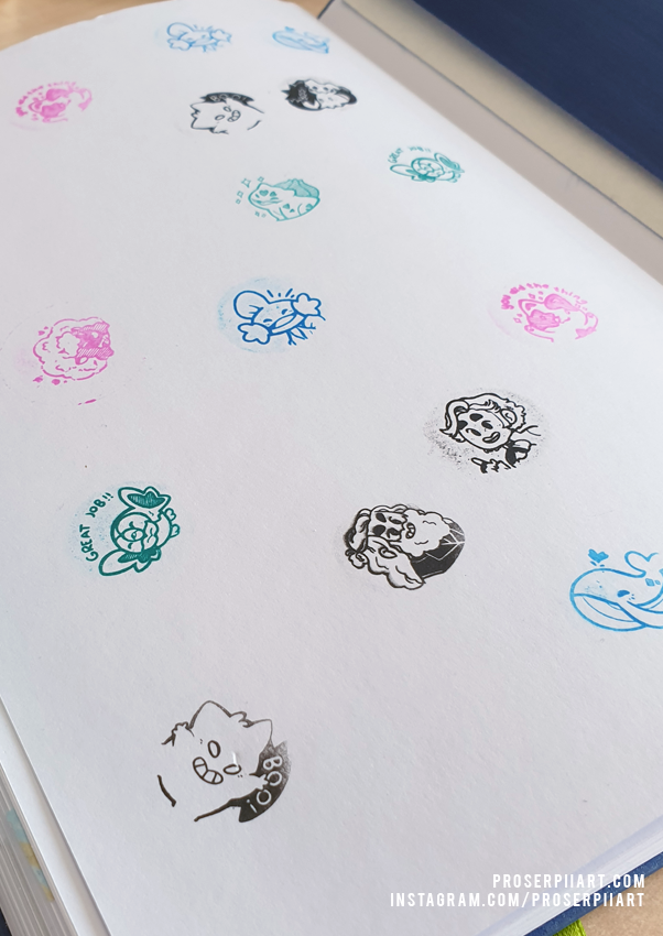 Pokemon Wooloo Self-Inking Stamps