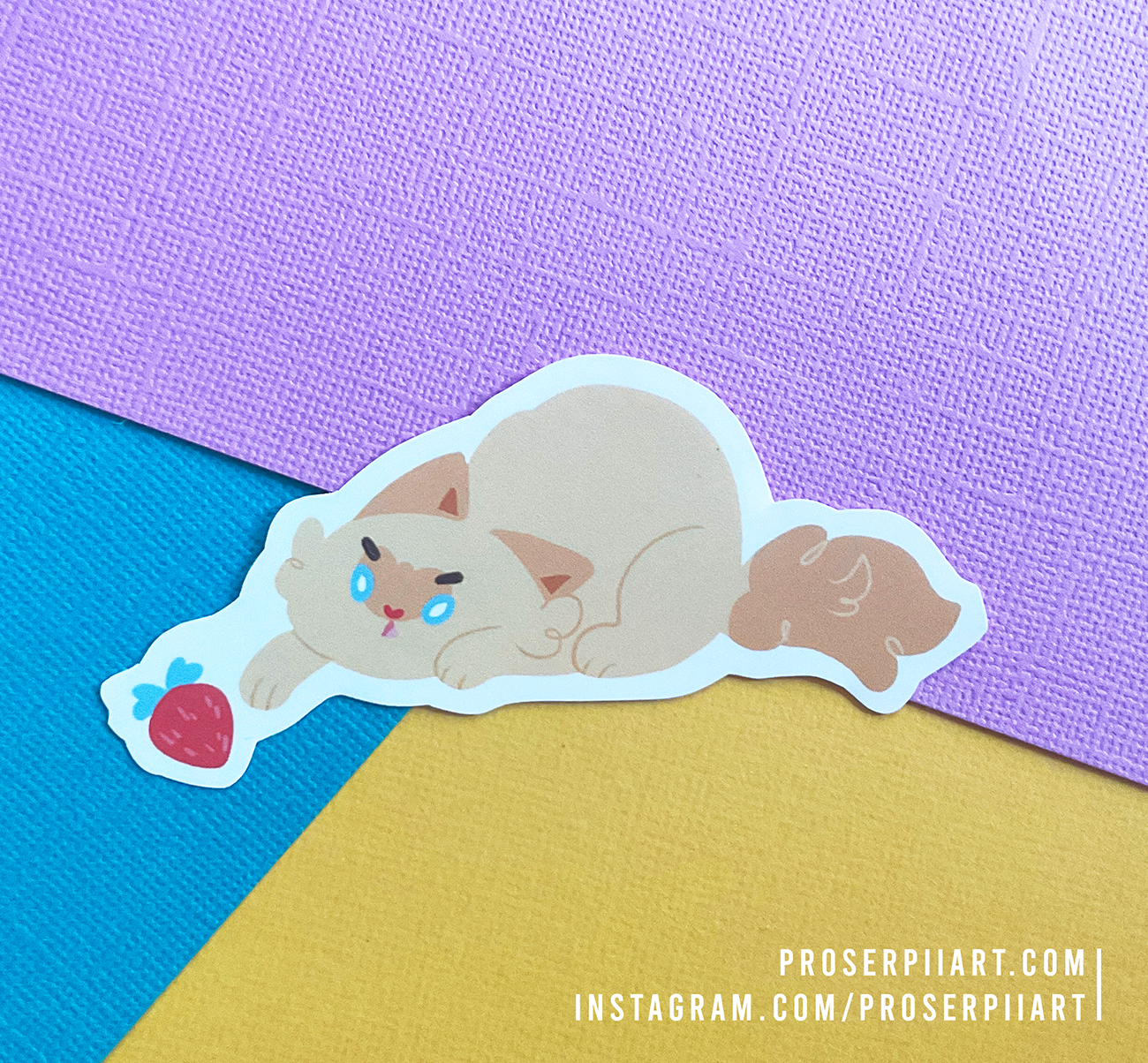 Poes Sticker! // Cute Ragdoll Cat Sticker Pack