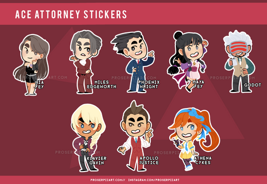 Silly Lawyer Stickers