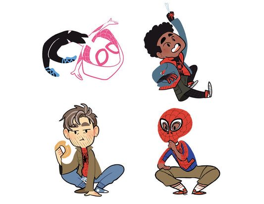 Into the Spiderverse Stickers