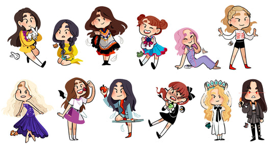 Loona Stickers Solo Version