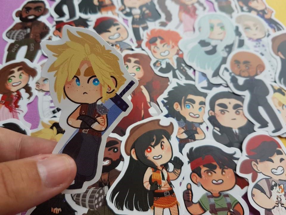 Final Fantasy VII Remake Stickers