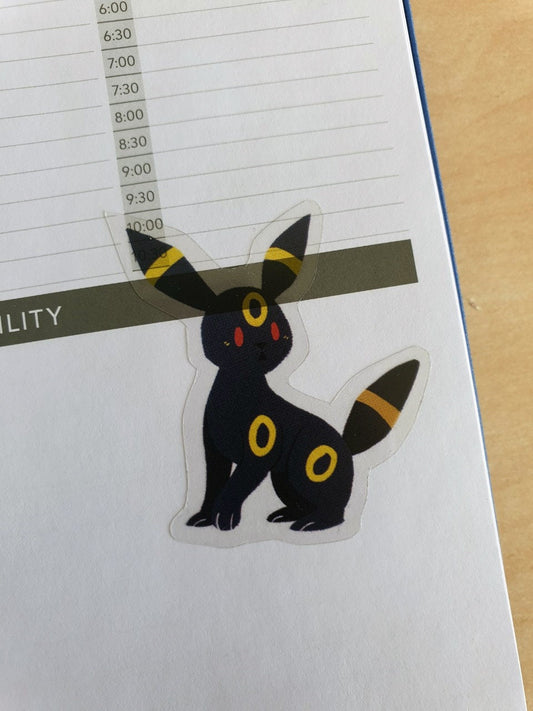 Pokemon B-Grade Transparent Stickers Mystery Pack! // Vinyl Pokemon Stickers