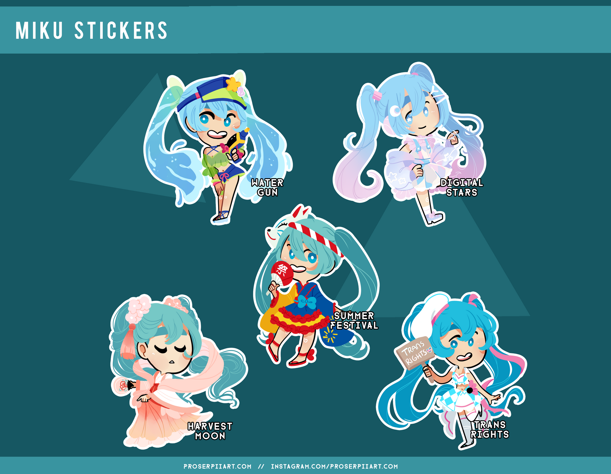 Miku Stickers